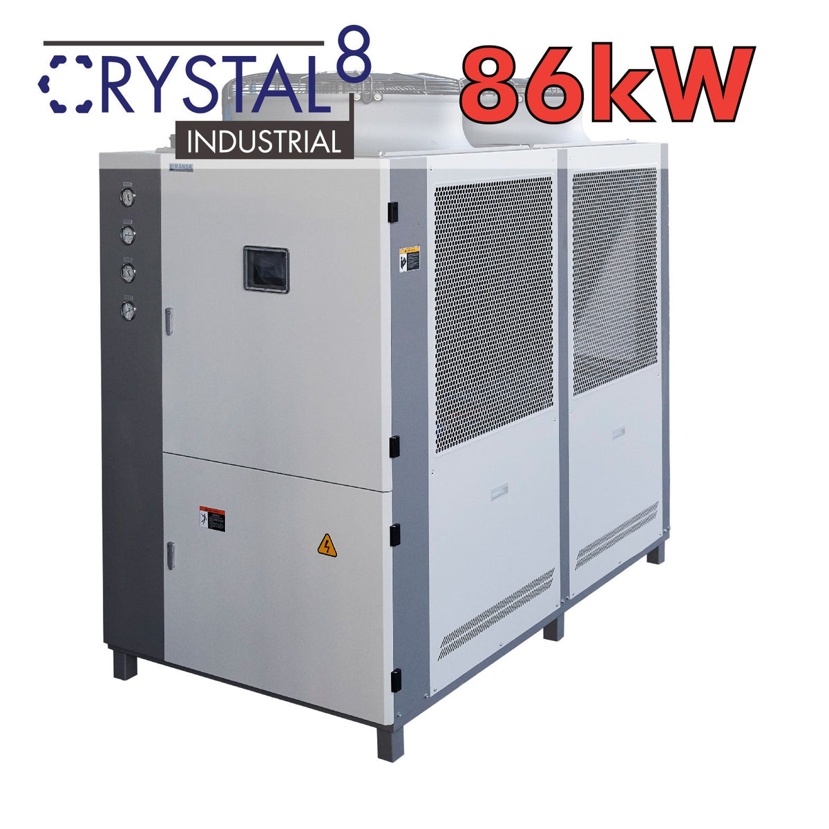 Crystal8 86kw industrial glycol chiller