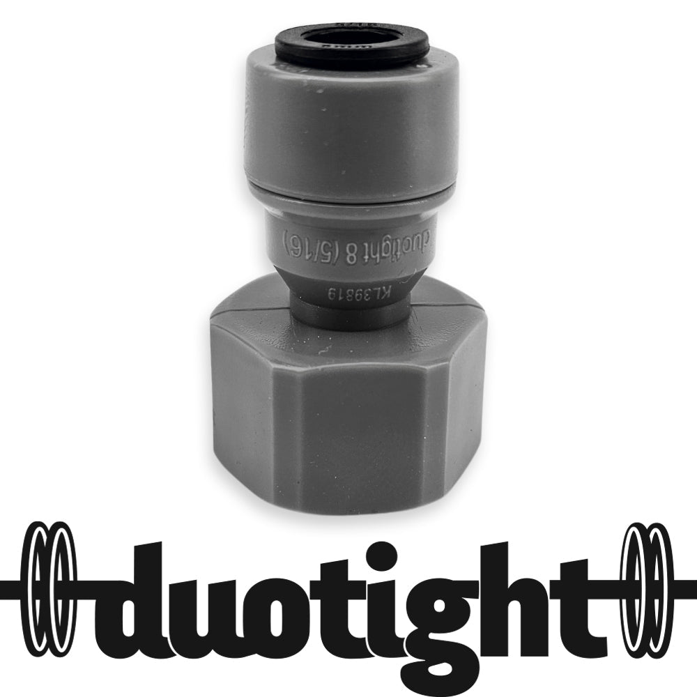 duotight 8mm female to 1/2 inch BSP female thread fitting