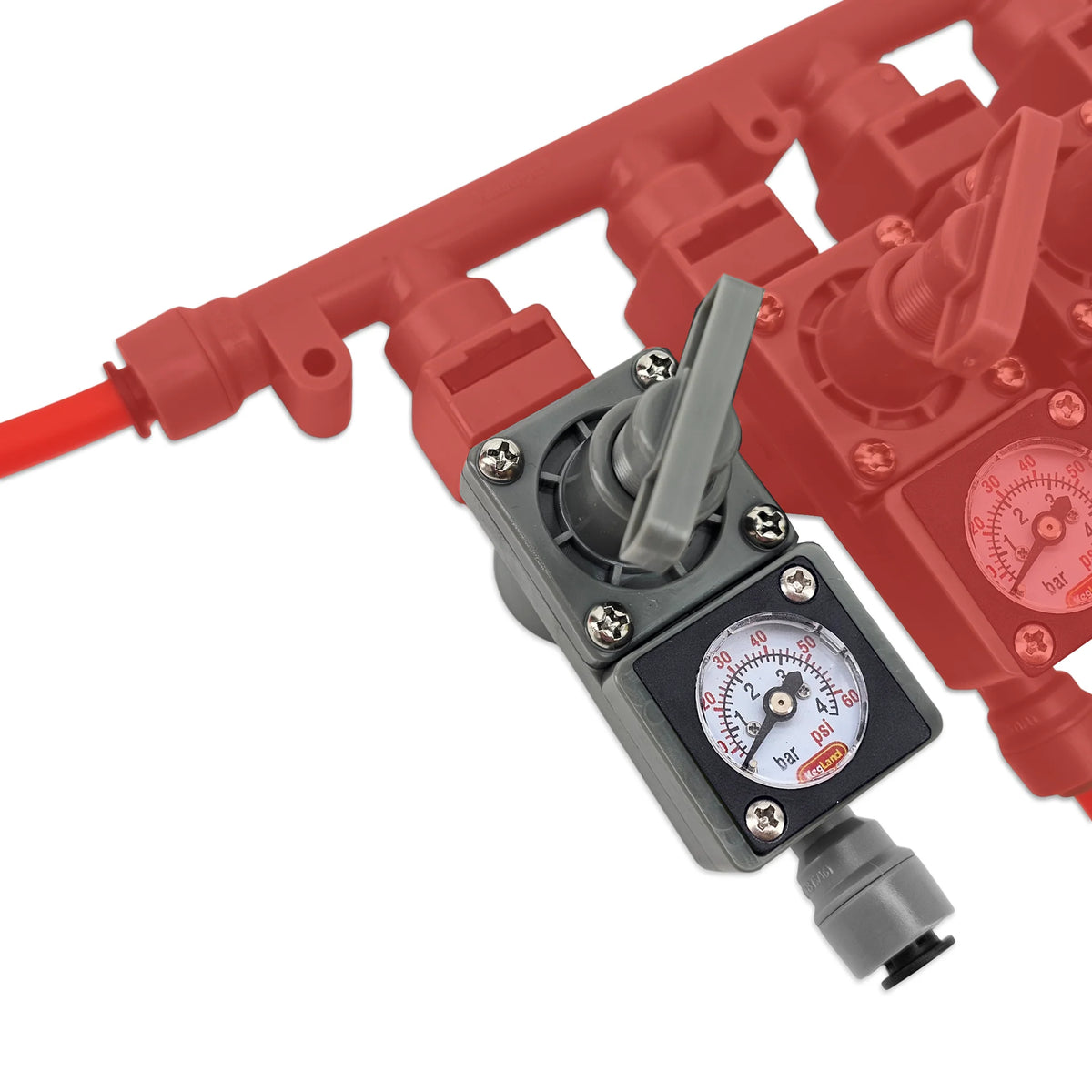 duotight 8mm Check Valve and Integrated Inline Regulator