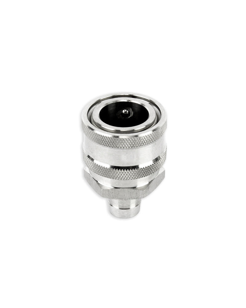 Female quick disconnect, 13mm barb