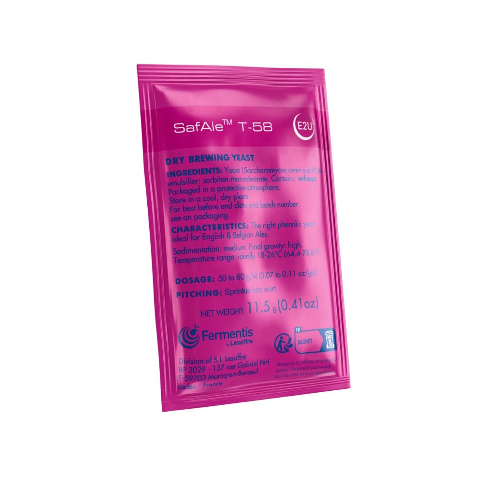 Fermentis SafAle T-58 yeast 11.5g