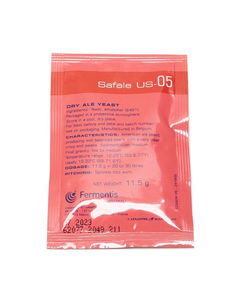 Fermentis/Safale US-05 Yeast 11.5g