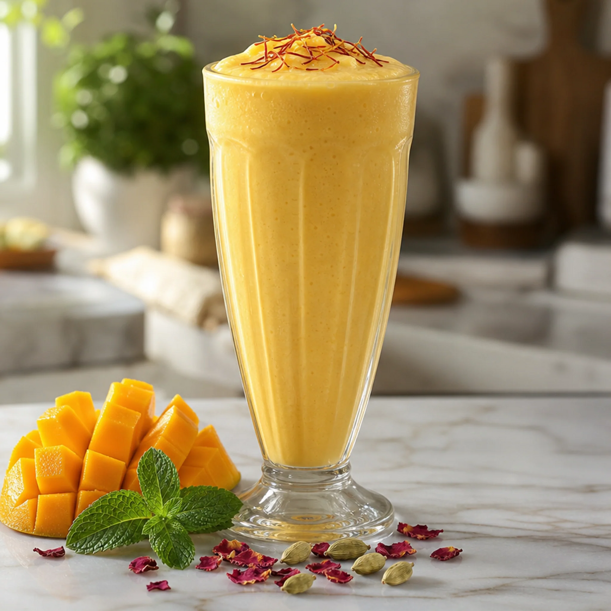 Frozen hard mango lassi VINKA slushy cocktail kit 2L