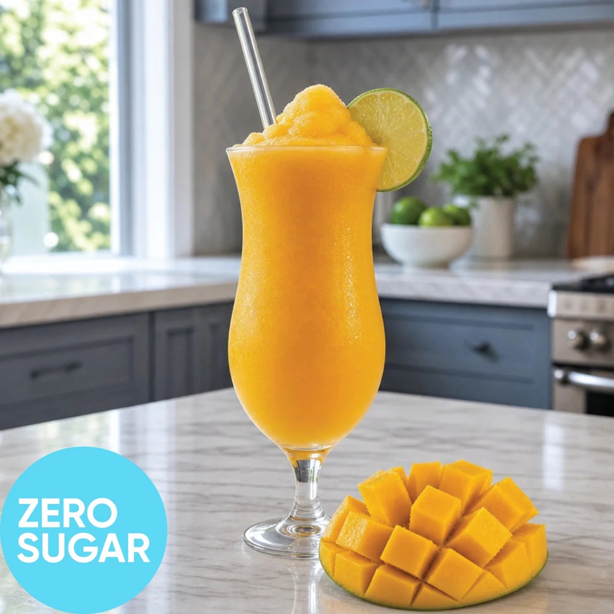 Frozen Zero Sugar Mango Daiquiri VINKA Slushy Cocktail Kit (2L)