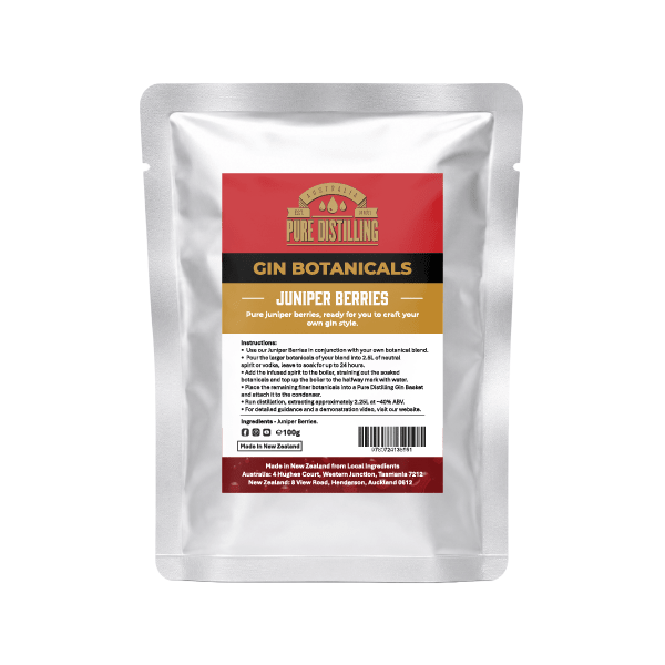 Gin Botanicals Juniper Berries 100g - Distillery King Australia