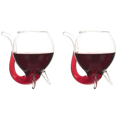 Glass Port Sippers - Pack of 2