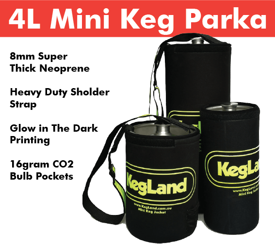 Glow in the dark mini keg parka 4L