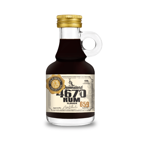 Gold Medal Collection Rum Queensland 4670 40mL Spirit Essence (Flavours 1.125L of Neutral Spirit) - Distillery King Australia