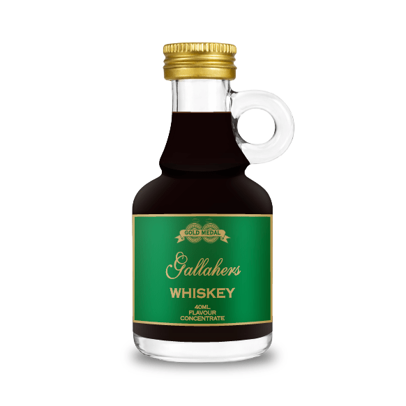 Gold Medal Collection Whiskey Irish Gallahers 40mL Spirit Essence (Flavours 2.25L of Neutral Spirit) - Distillery King Australia