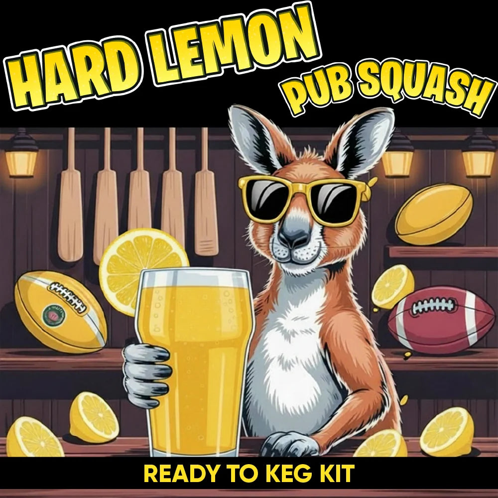 Hard Lemon Pub Squash ready-to-keg kit