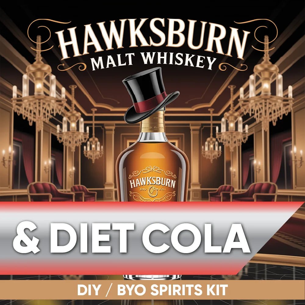 Hawksburn Malt Whiskey and Diet Cola DIY BYO spirits keg kit