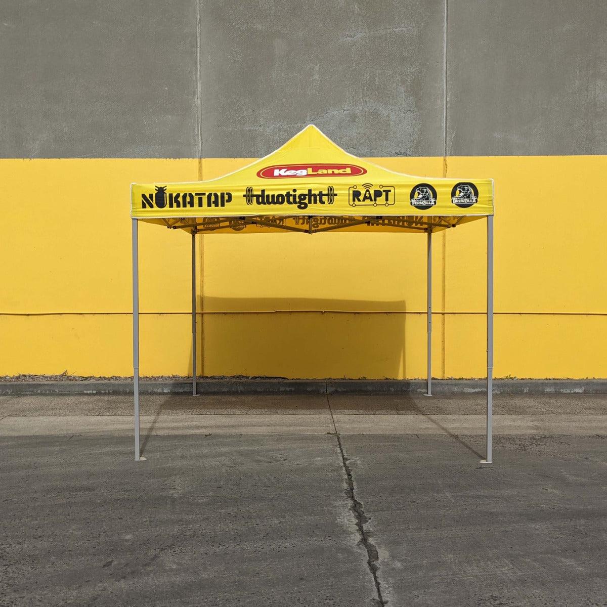 Heavy Duty Yellow Marquee 3m x 3m