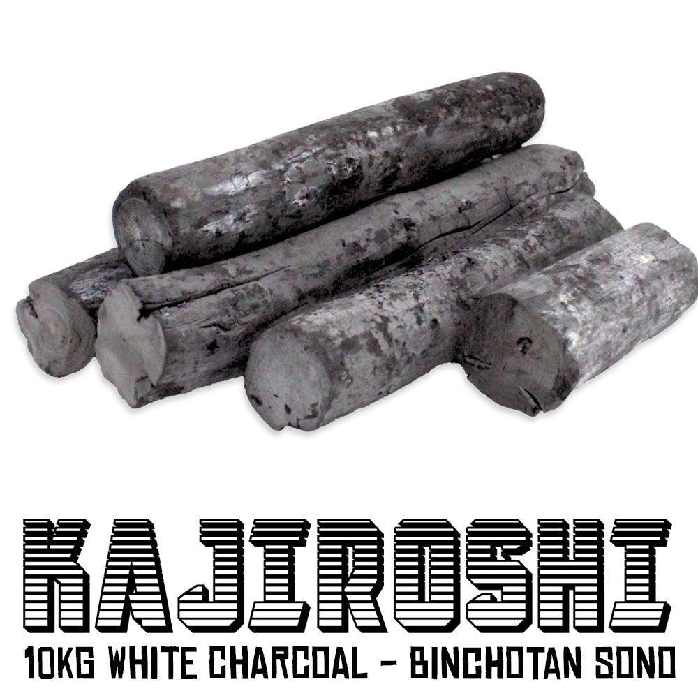 HIZO Kajiroshi White Charcoal 10kg Binchotan Sono Large