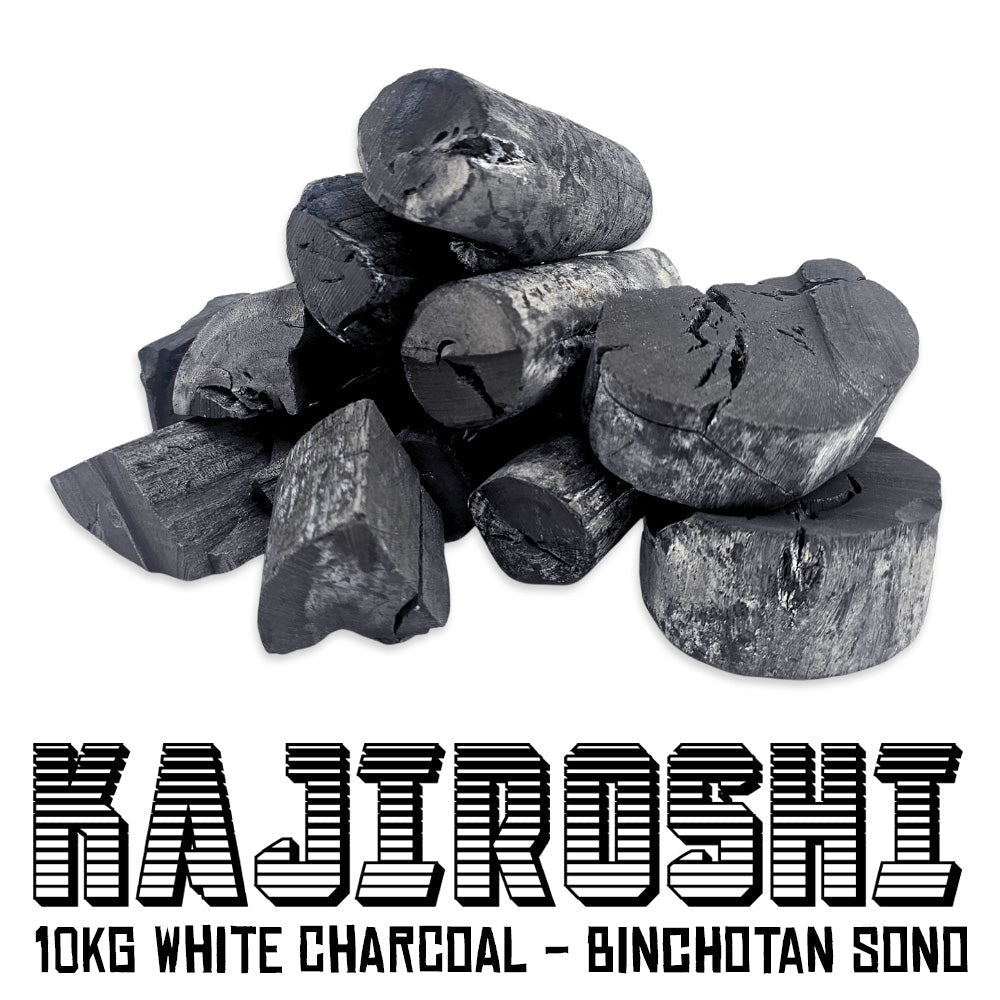 HIZO Kajiroshi White Charcoal 10kg Binchotan Sono Small