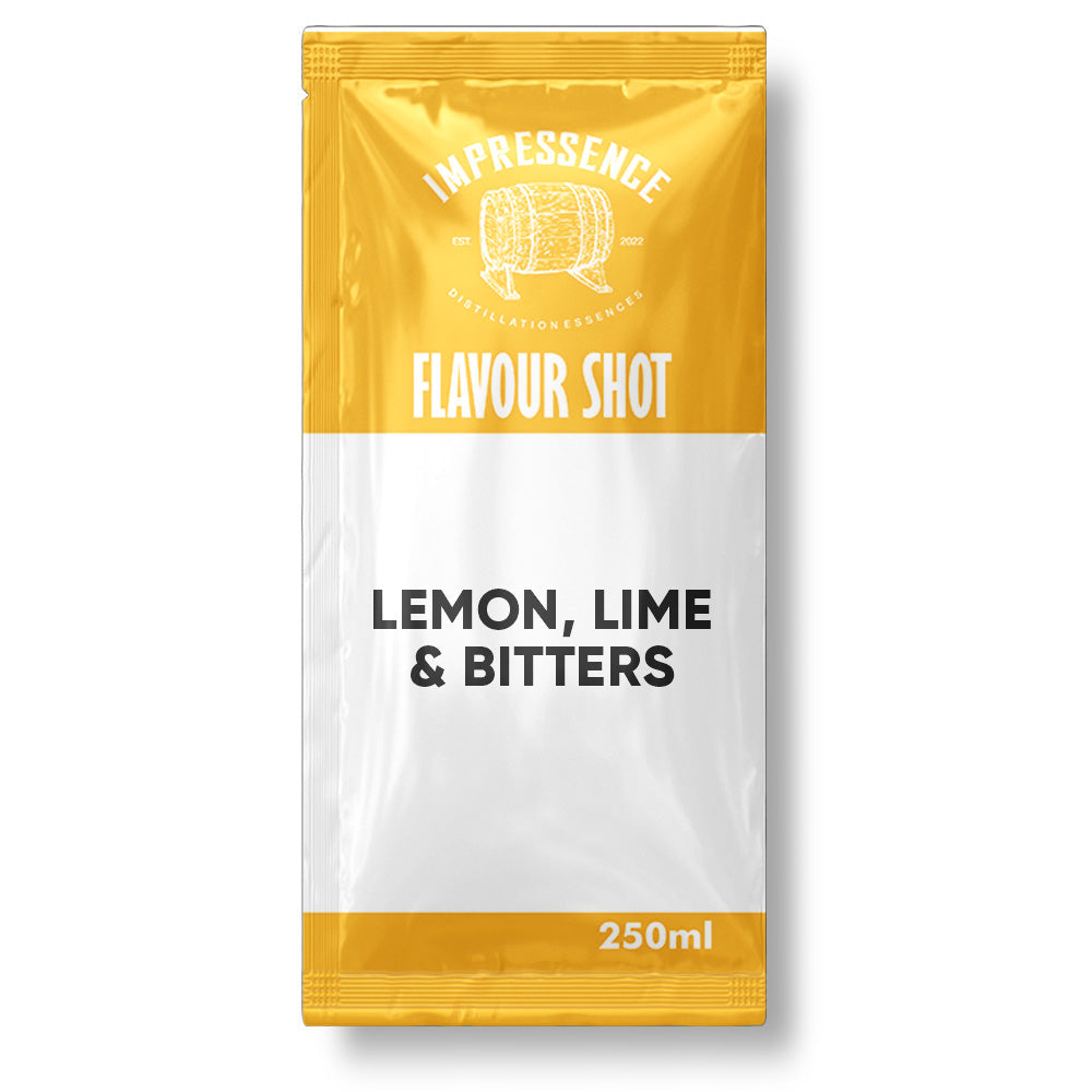 Impressence Lemon Lime and Bitters flavour shot 250mL