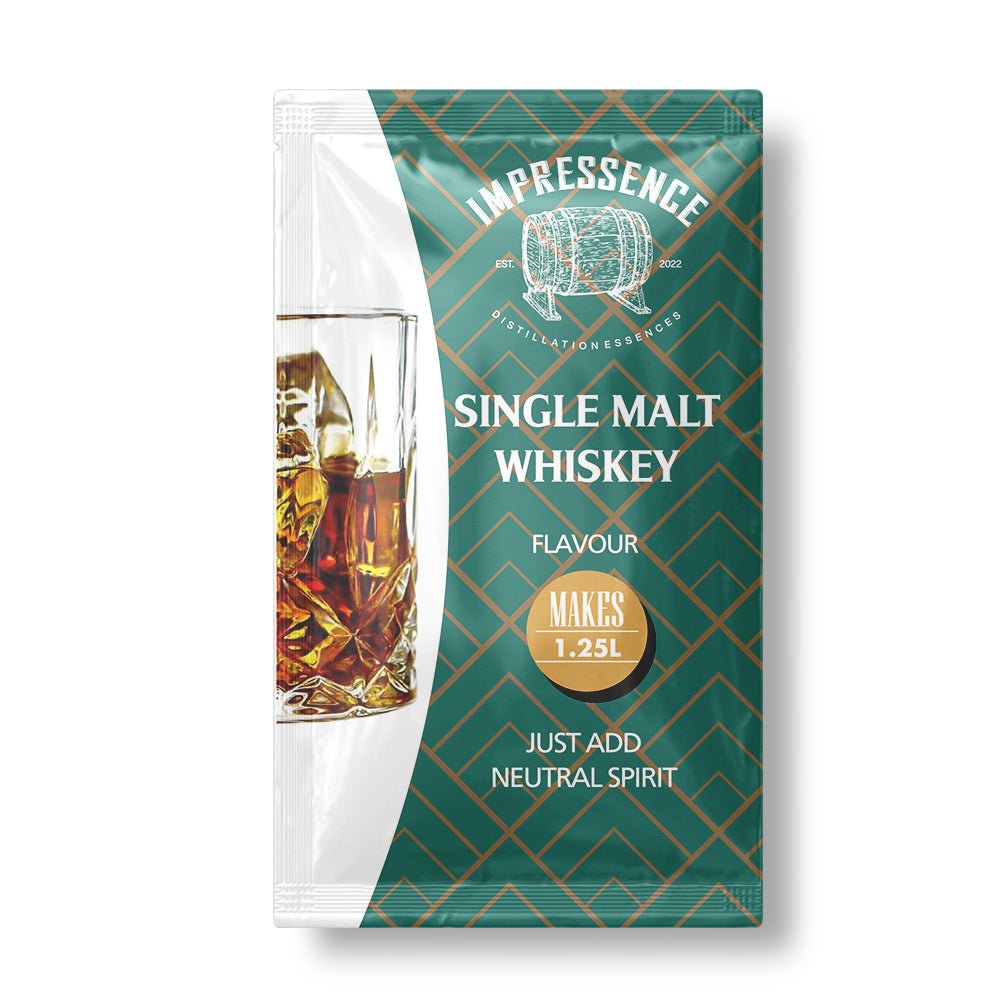 Impressence Single Malt Whiskey Spirit Flavouring 50mL sachet