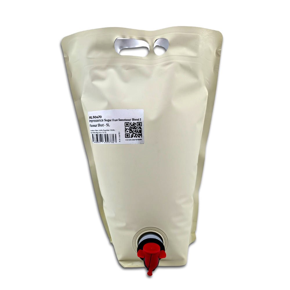 Impressence sugar free sweetener blend 3, 5L bladder