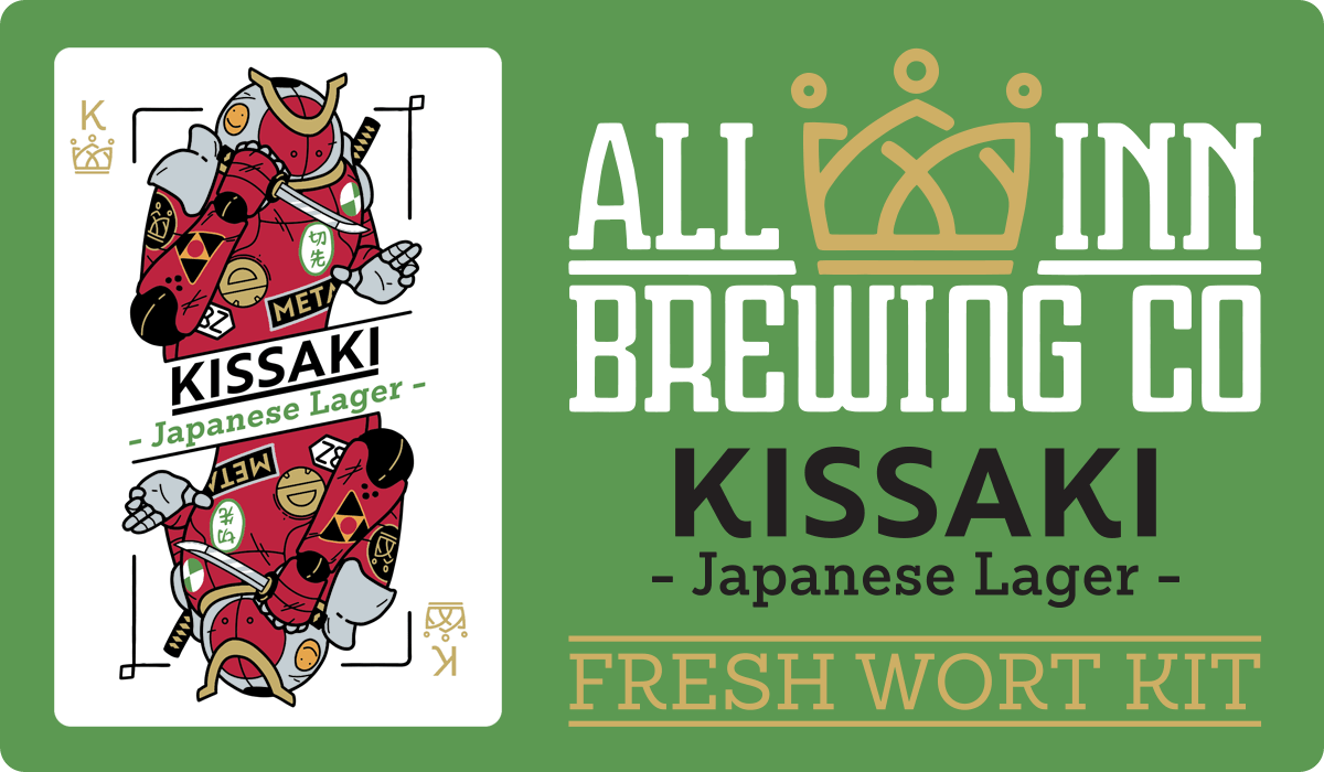 Japanese Lager All Inn Brewing Fresh Wort Kit