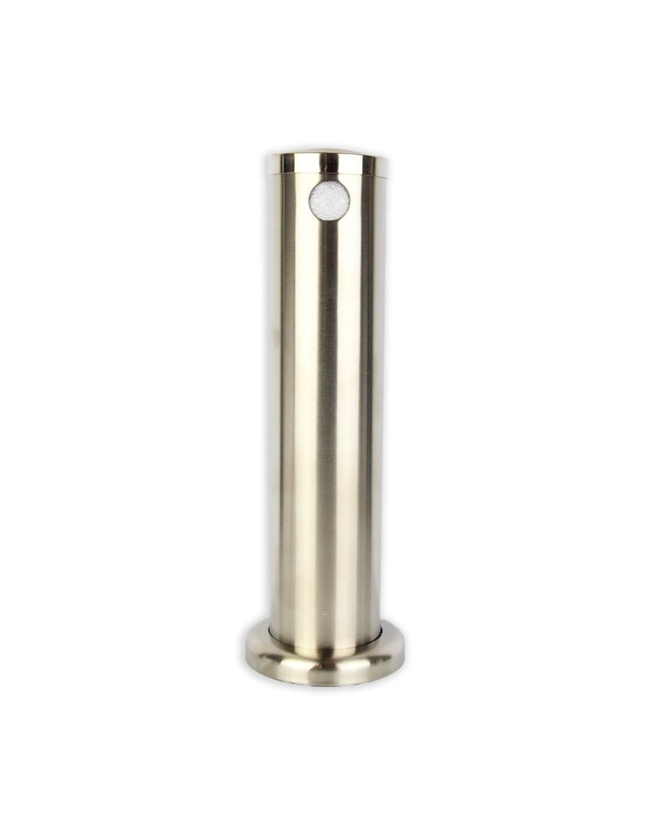 Keg King single font tower, stainless steel