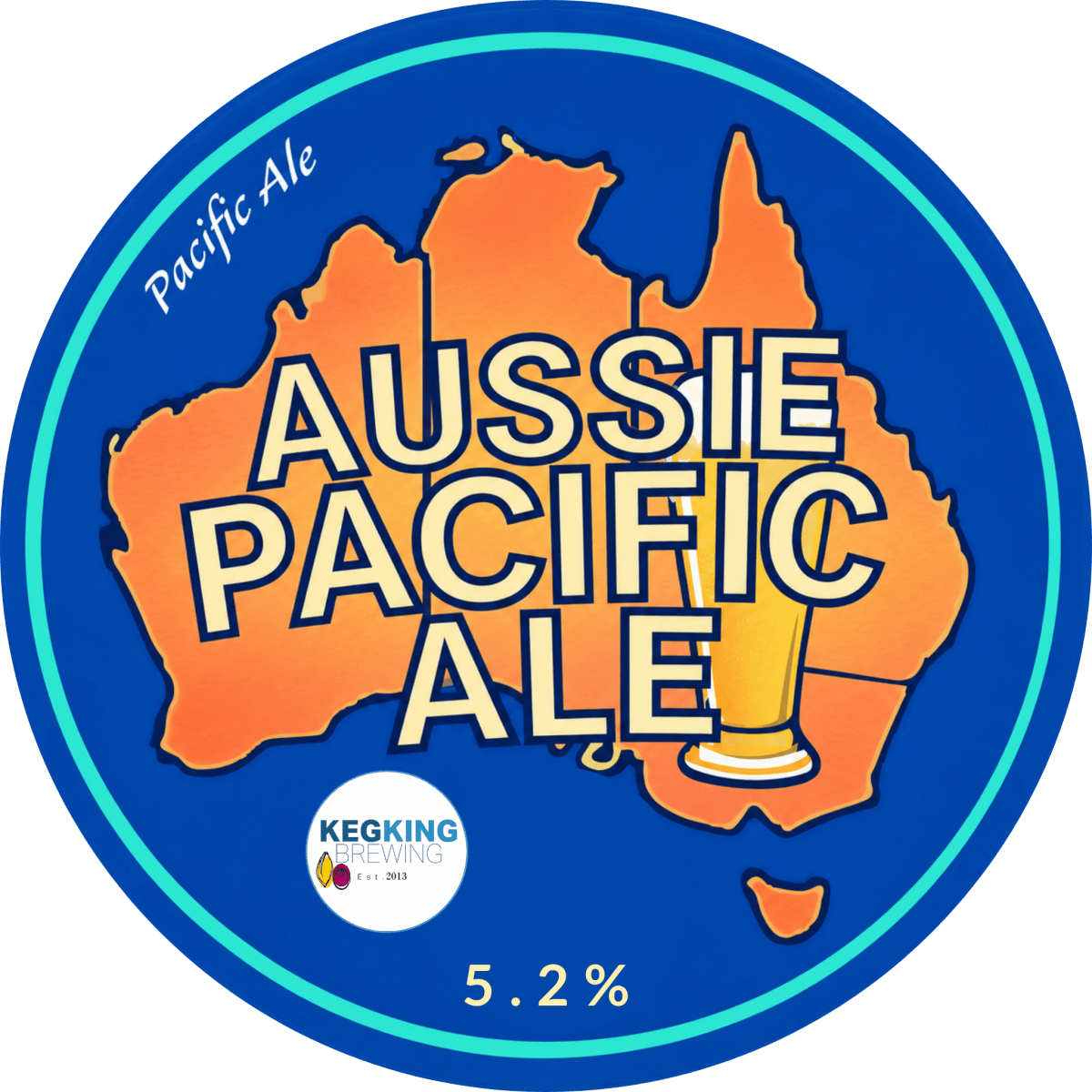 Keg of Beer Keg King Hazy Pacific Ale 20L