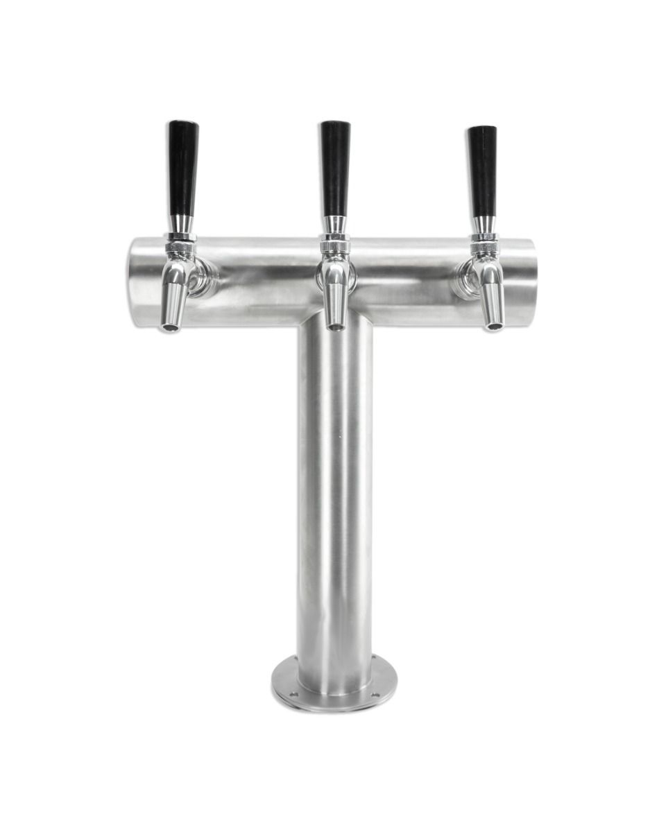 Kegmaster Outdoor Kegerator Solstice Under Bench Kegerator Fridge with Triple Tap 3 Taps - Distillery King Australia
