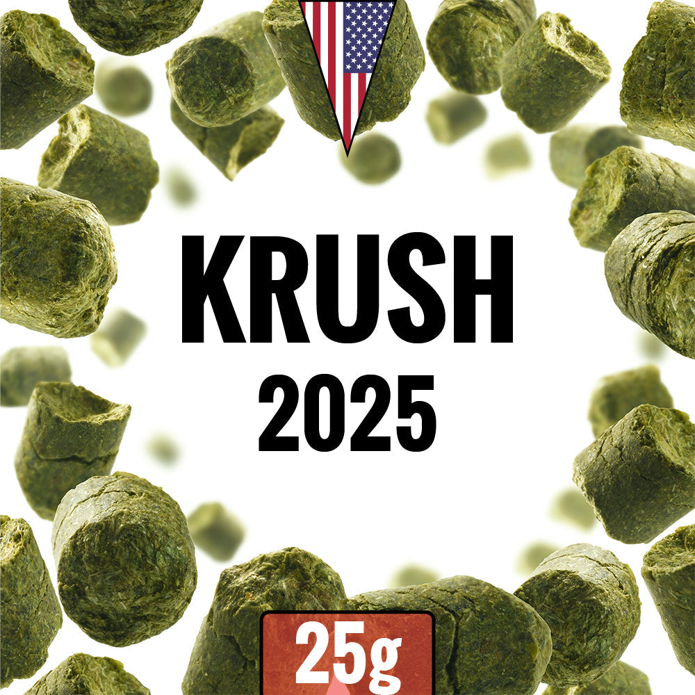 Krush HBC586 25g pellet hops pack