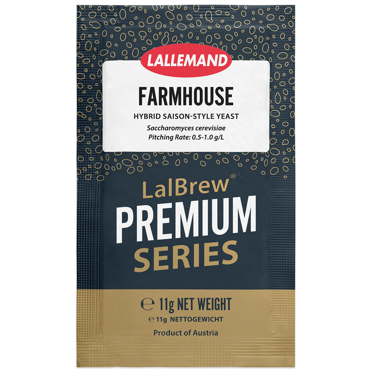 LalBrew Premium Farmhouse Hybrid Yeast 11g
