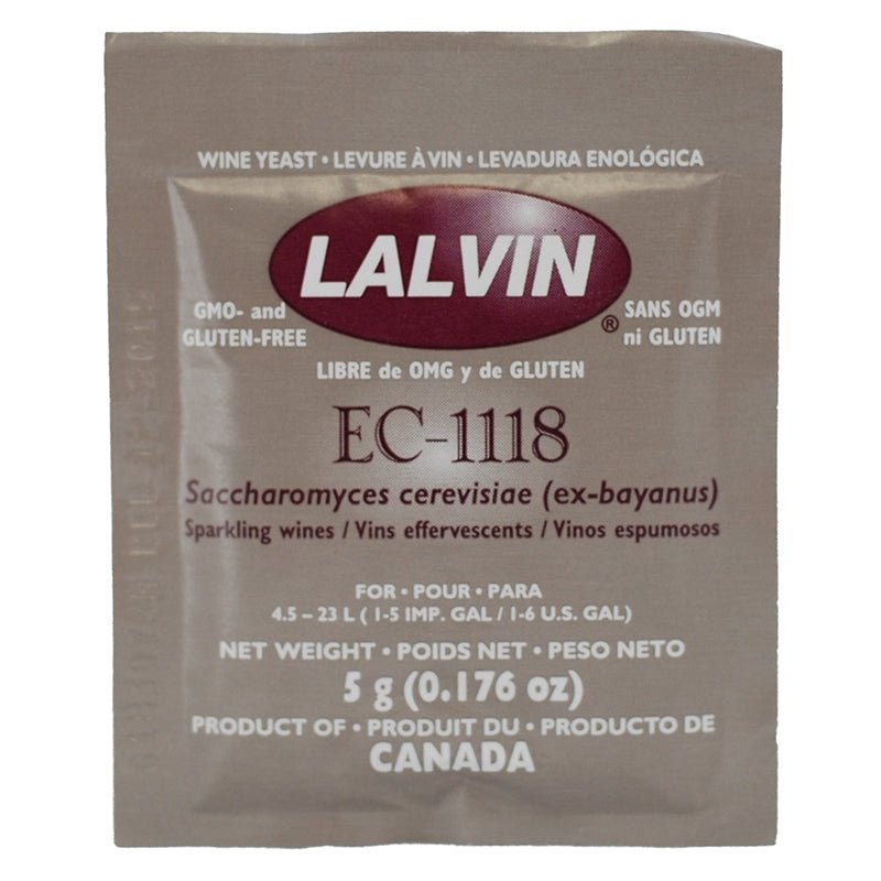 Lallemand Wine Yeast EC1118 (5g)