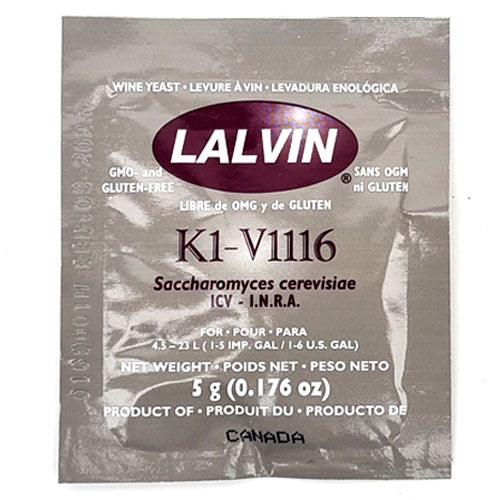 Lalvin K1-V1116 Yeast 5g