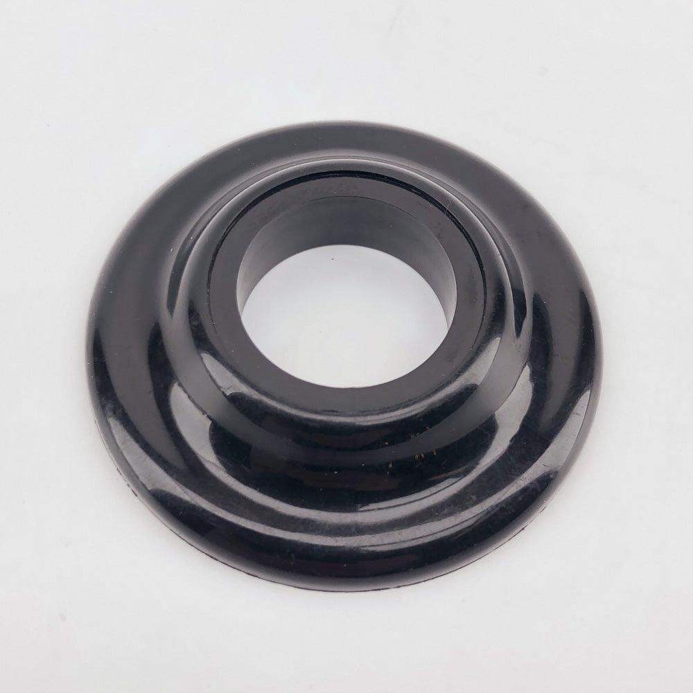 Long shank collar black plastic