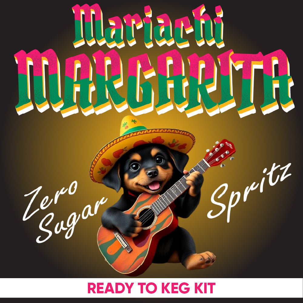 Mariachi Margarita Spritz zero sugar ready-to-keg kit
