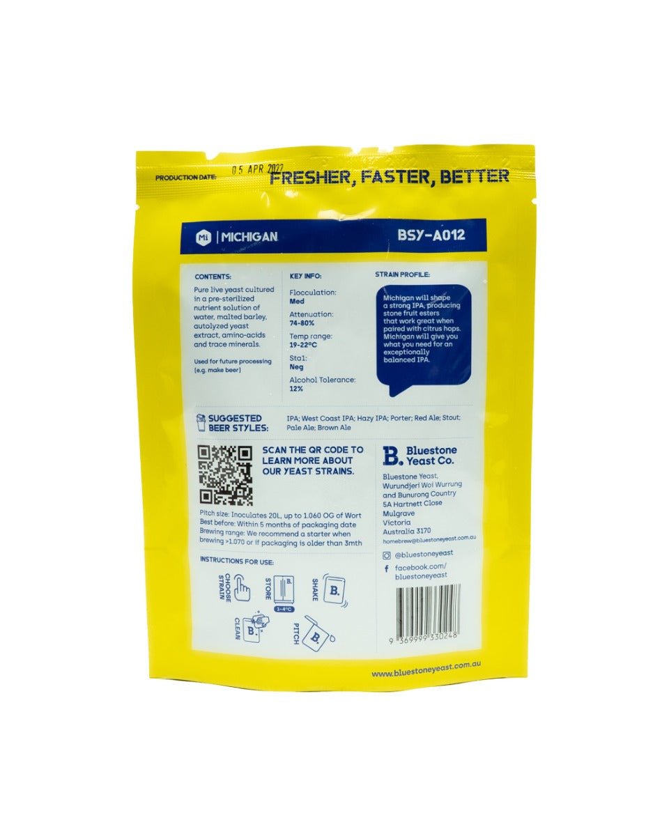 Michigan Bluestone Yeast