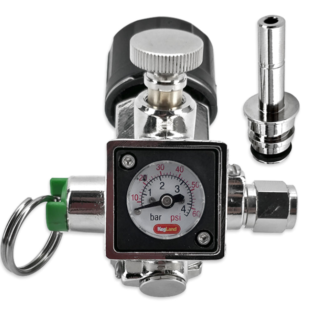 Mini 360 core actuator regulator with pin piercer for gas bulbs and cylinders