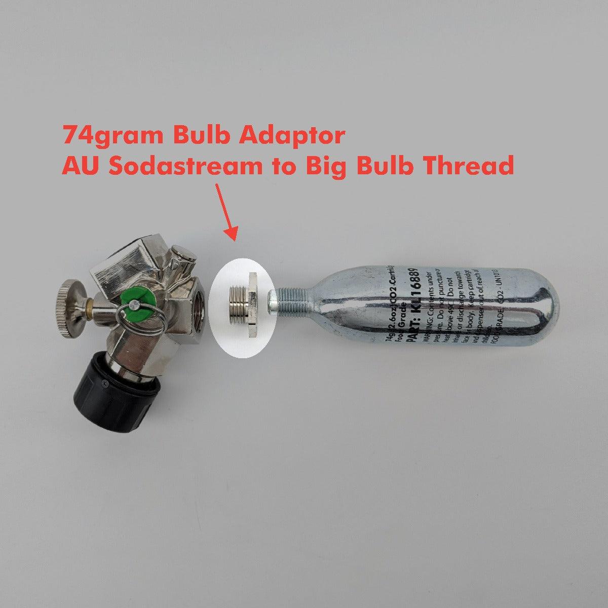 Mini 360 Core adaptor for 74 gram gas cartridge