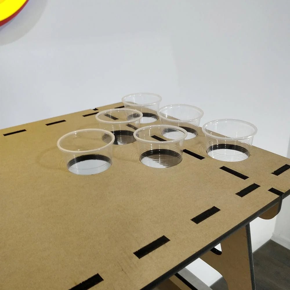 Mini Beer Pong Table 40cm x 105cm - MDF