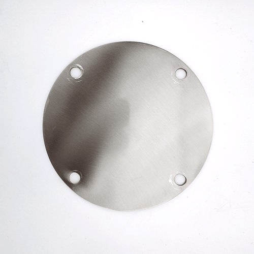 Modular 76 series end cap with nuts and bolts