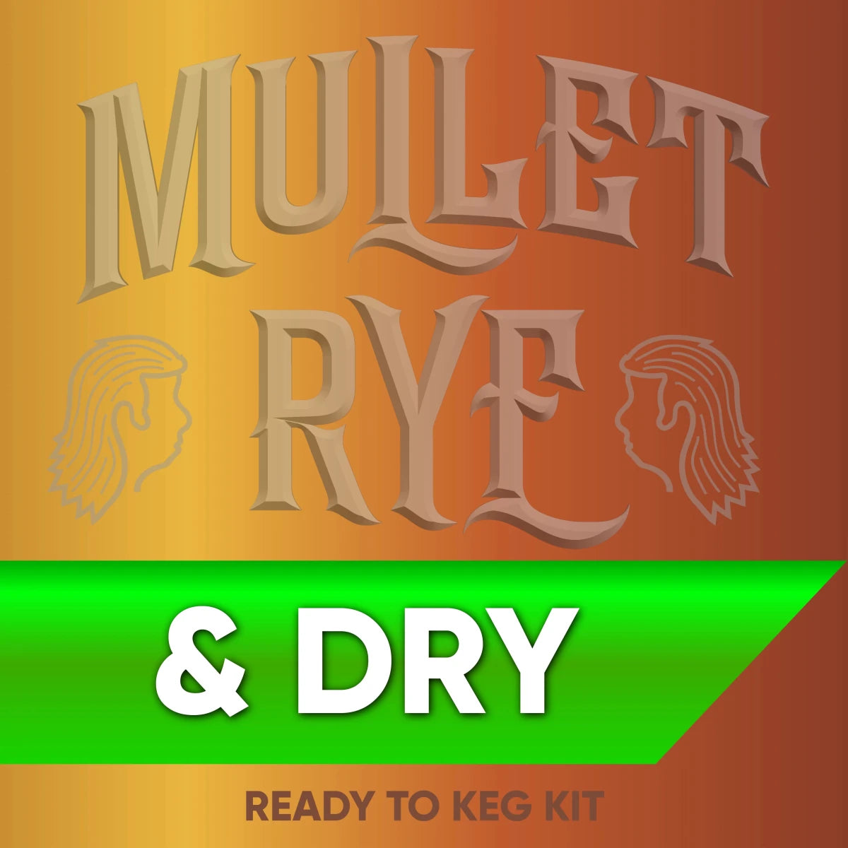 Mullet Rye and Dry ready-to-keg kit