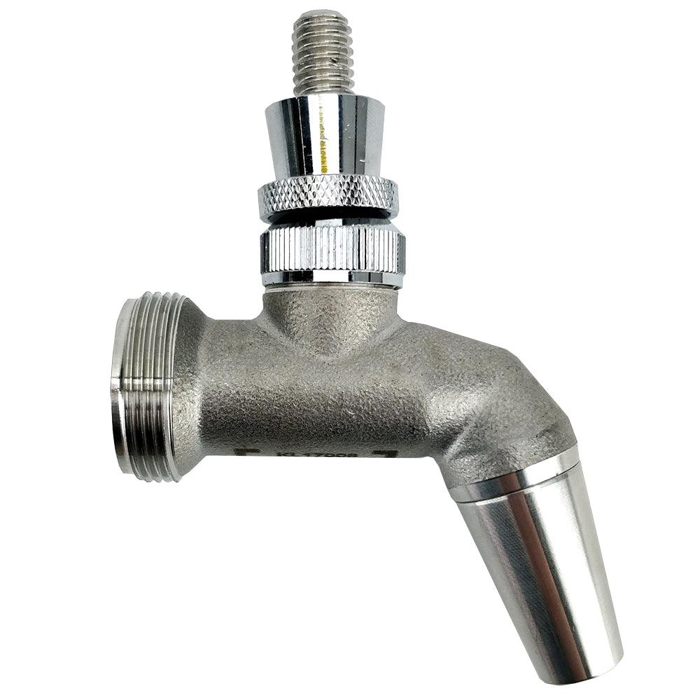 NukaTap raw stainless cast beer tap