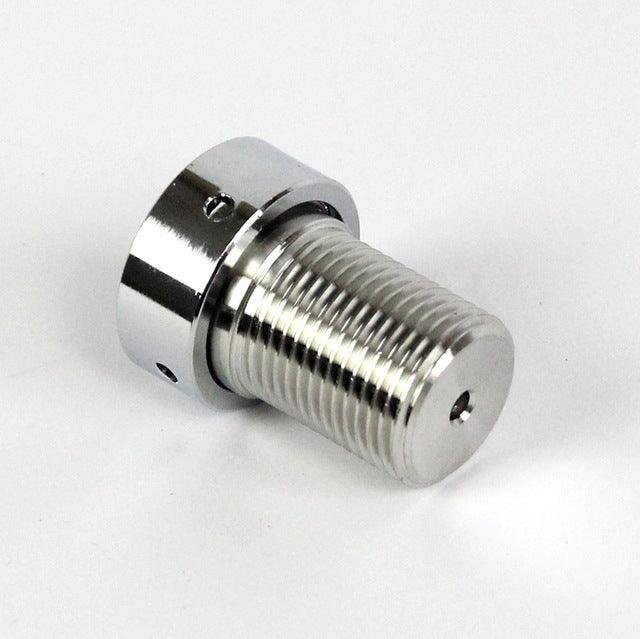 NukaTap stainless steel short shank with angle collar