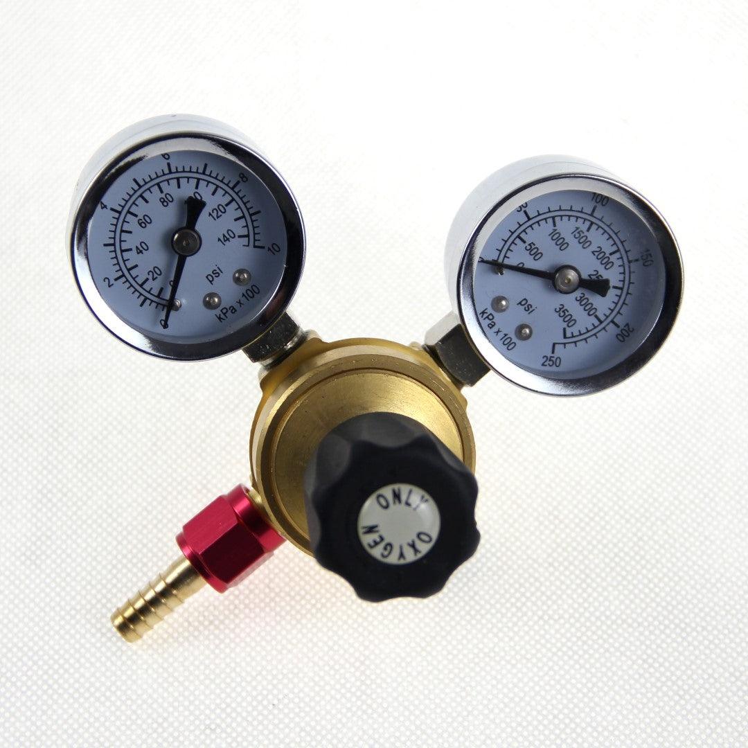 Oxygen regulator with M12 thread
