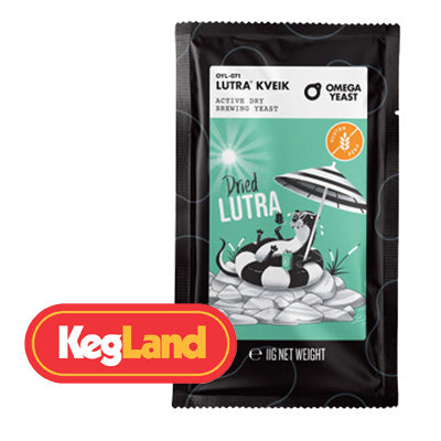 OYL-071 dried Lutra kveik yeast pack, 11g