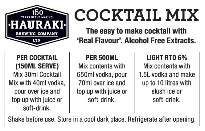 Pina Colada Cocktail Mix 500mL