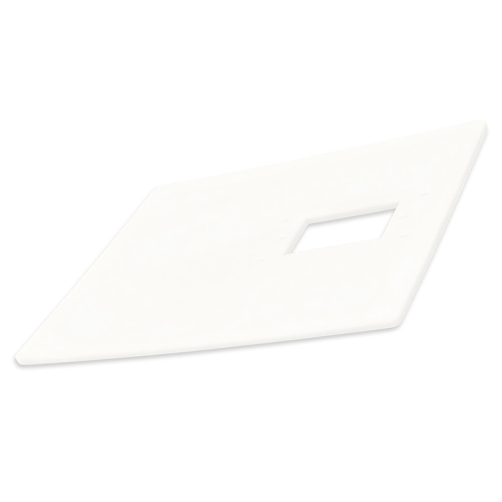 Plastic base board for grain mill, 10mm polypropylene