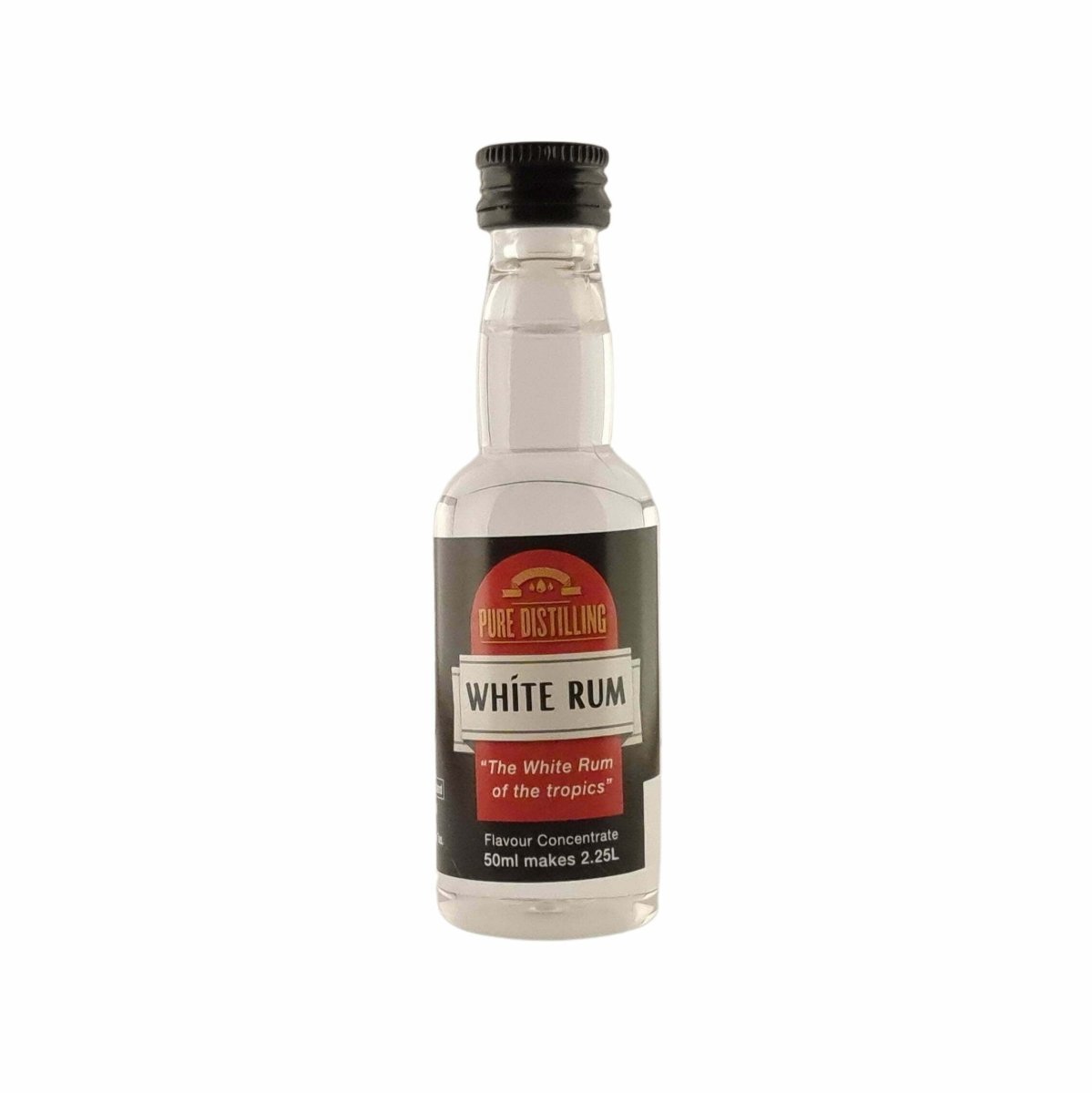 Pure Distilling Rum White Rum Essence 50mL - Flavours 2.25L of Neutral Alcohol - Distillery King Australia