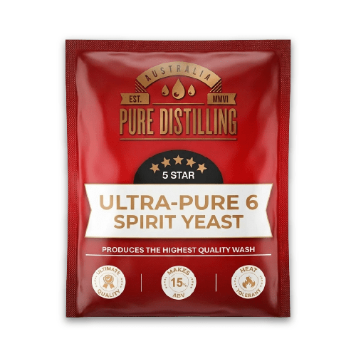 Pure Distilling Ultra - Pure 6 Spirit Yeast 100g (NEW!) - Distillery King Australia