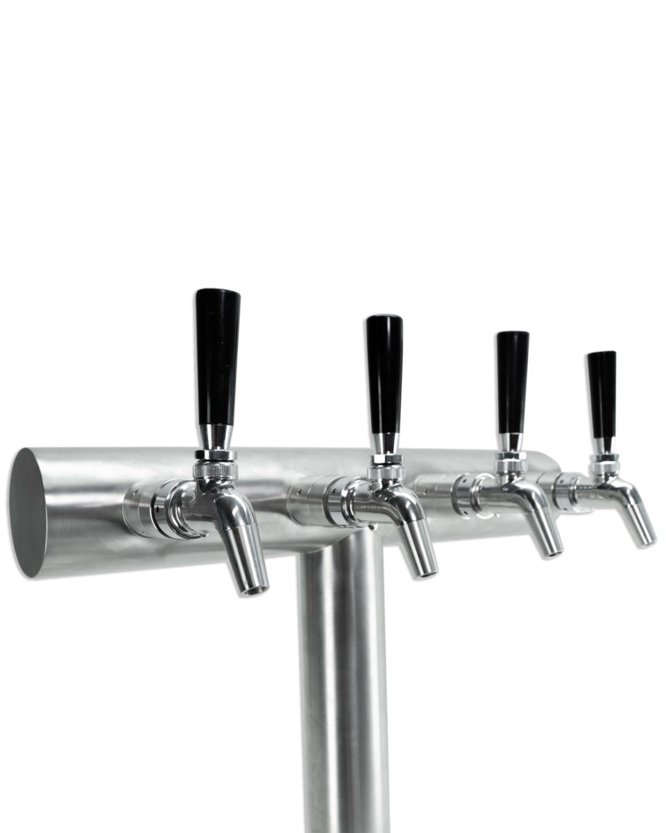 Ultra T FasTap quad 4 tap T-bar beer tower