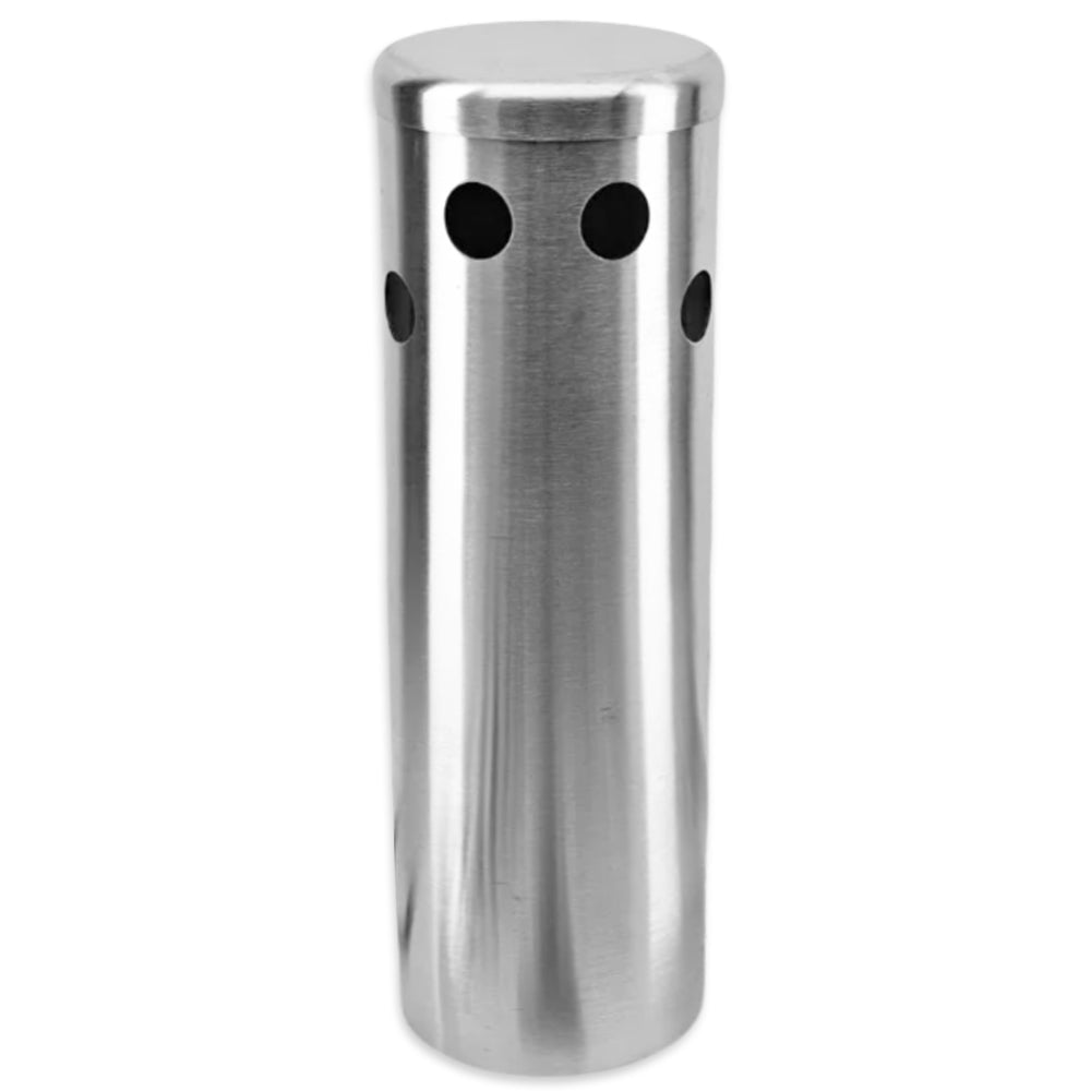 Quadruple tap stainless steel totem font
