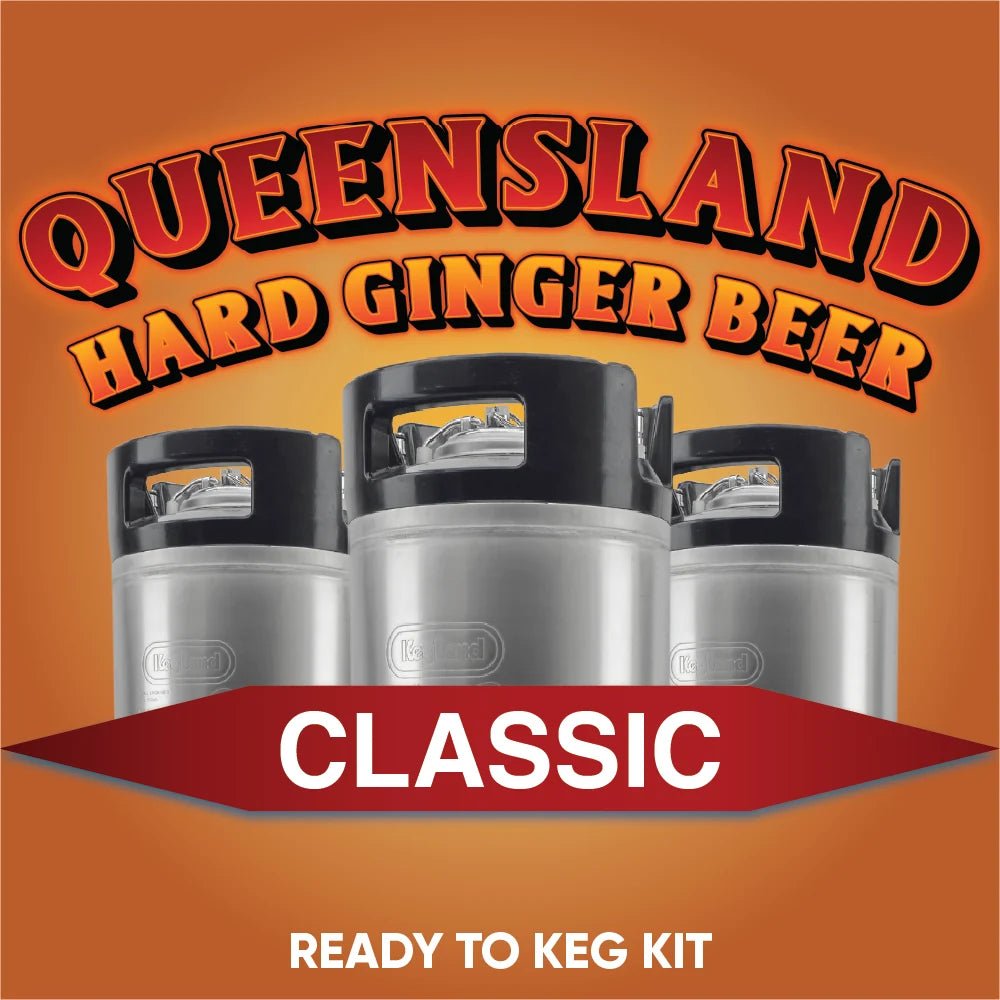 Queensland Hard Ginger Beer ready-to-keg kit