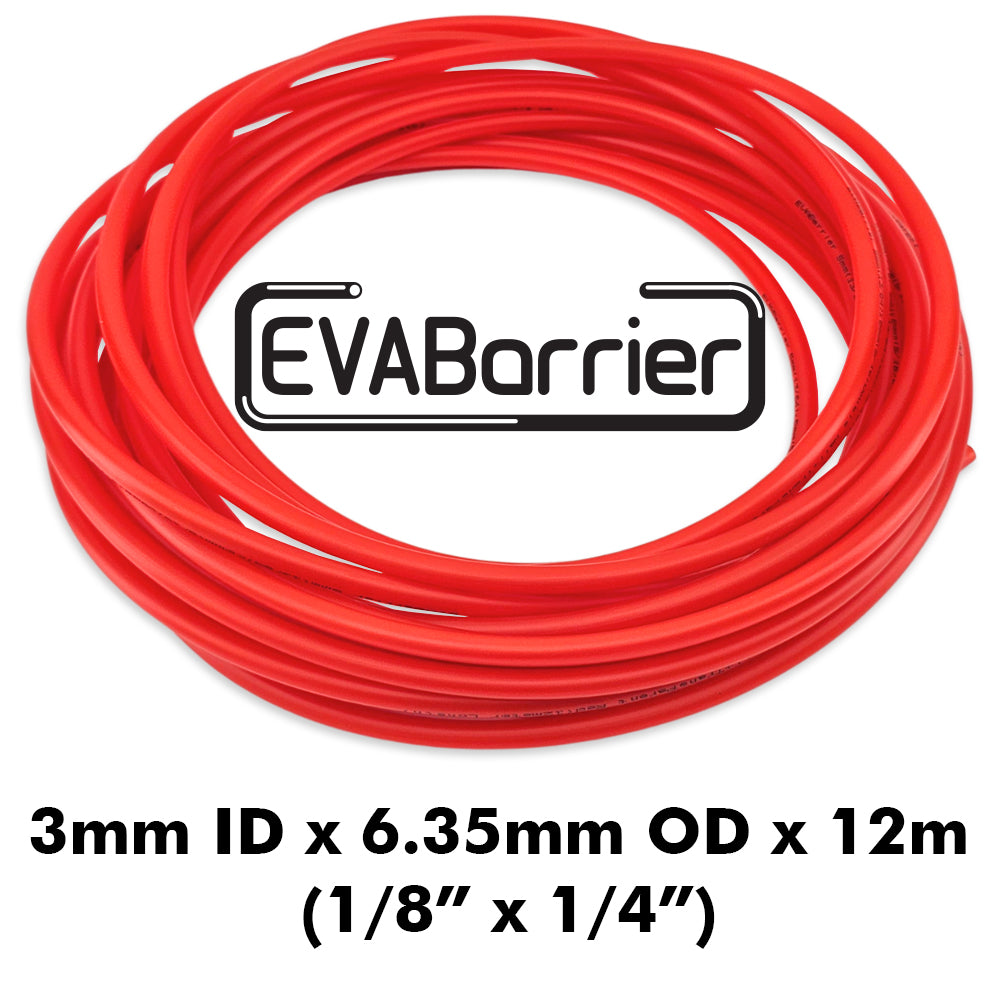 Red EVABarrier 3mm x 6.35mm 12m Roll