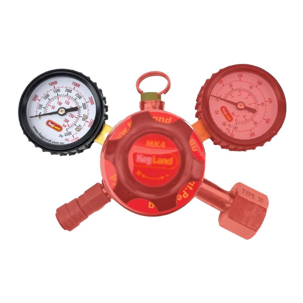 Regulator high pressure gauge 0-4500psi